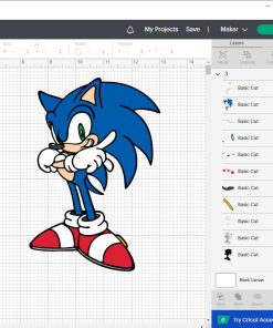 Sonic Hedgehog SVG